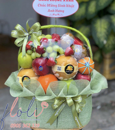 Giỏ trái cây tặng chúc mừng sinh nhật