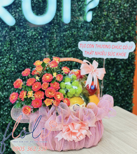 Giỏ trái cây tặng thầy cô giáo nhân ngày 20/11 nhà giáo việt nam