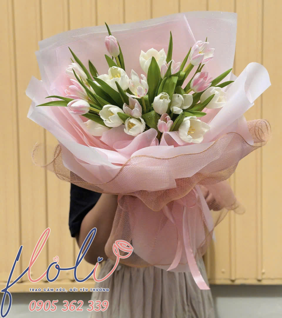 Bó hoa TuLip đủ màu TL020