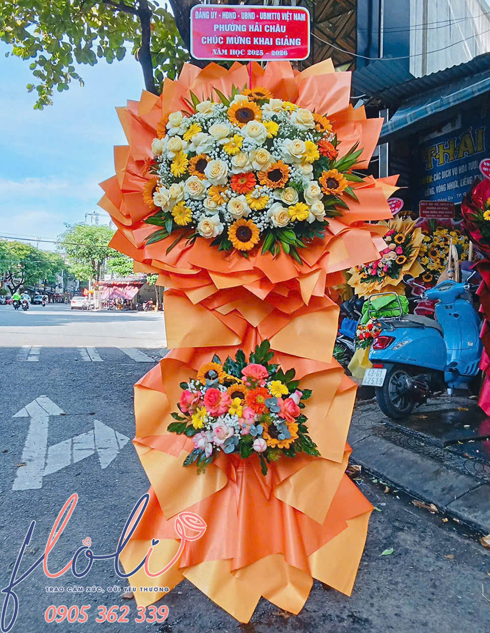 Ke hoa chuc mung khai giang nam hoc moi