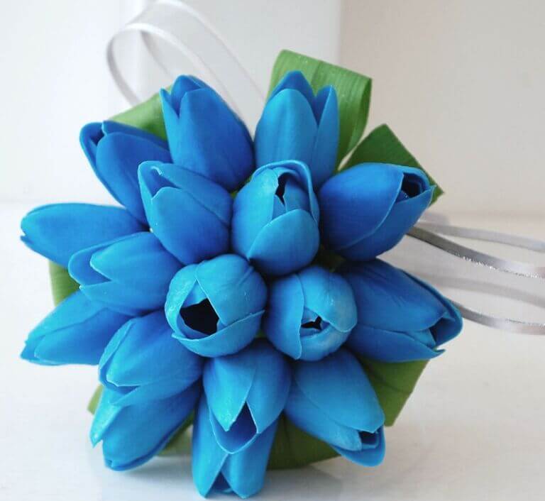 hoa tulip xanh 4