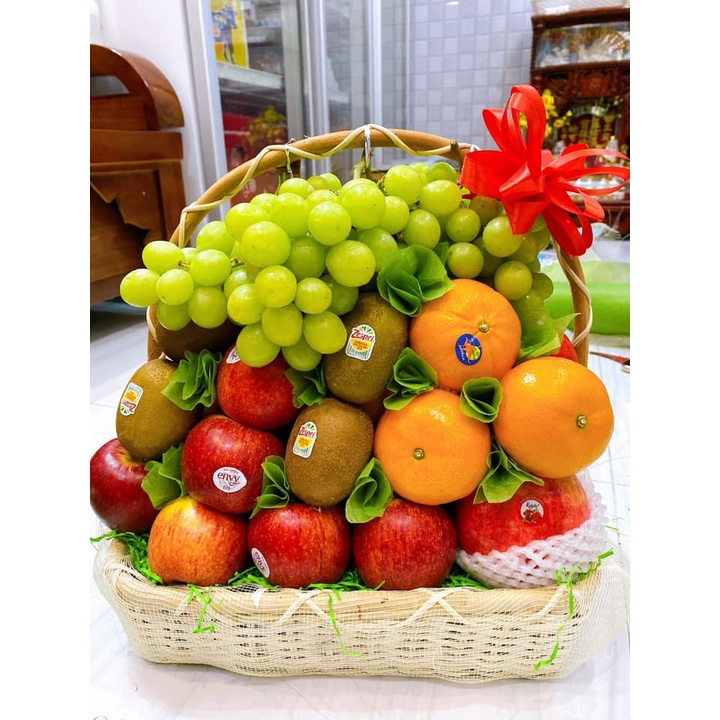 giỏ trái cây mừng khai trương Quận Tân Bình