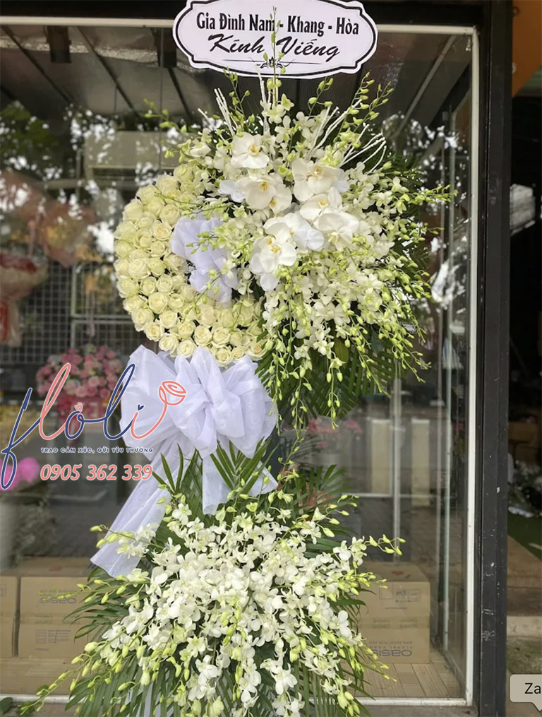 Hoa chia buồn ở Quận 1 FLoLi