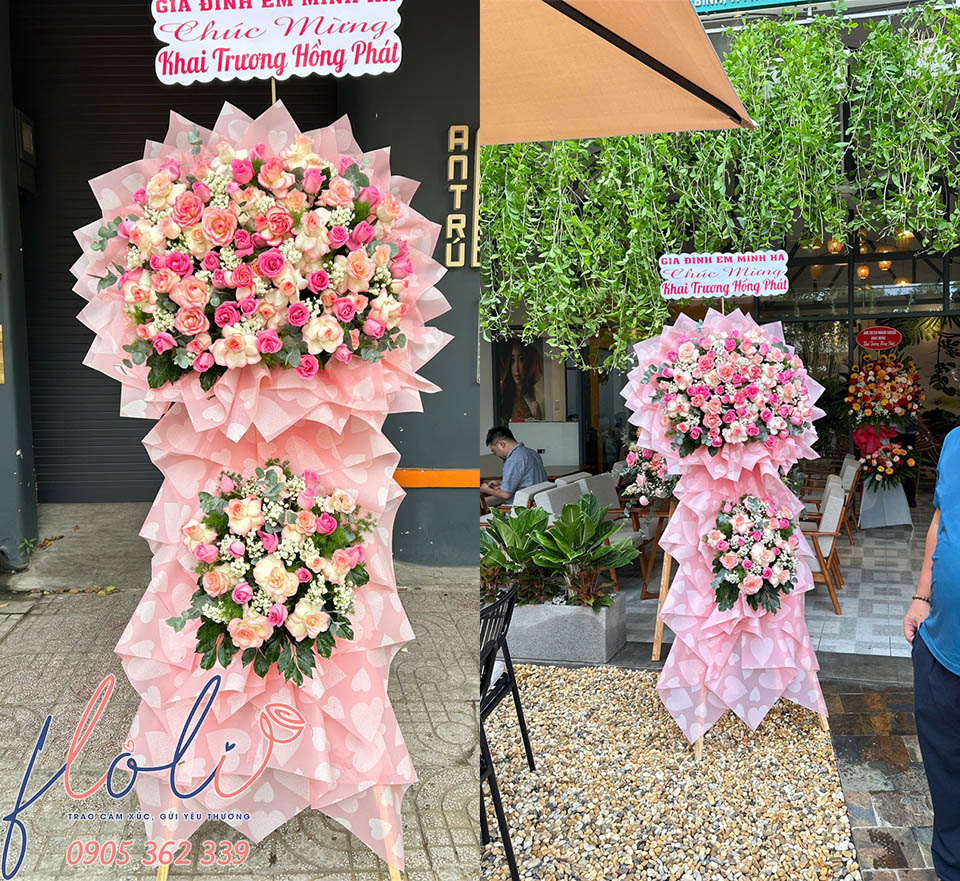 Shop hoa chúc mừng khai trương FLoLi chi nhánh hà nội