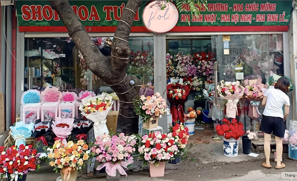 Shop hoa tươi FLoLi chi nhánh Hà Nội