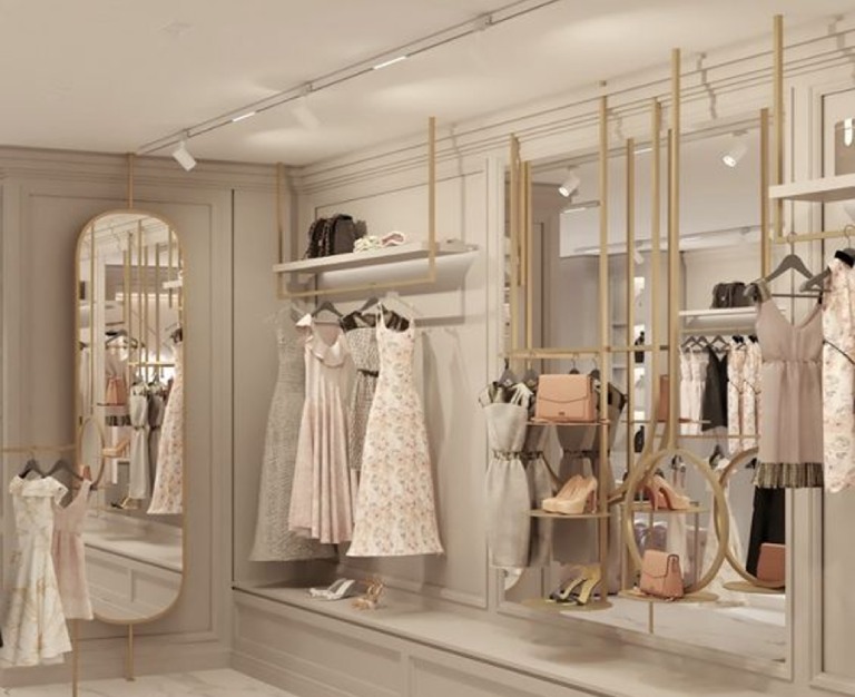 gương decor làm quà tặng khai trương shop quần áo