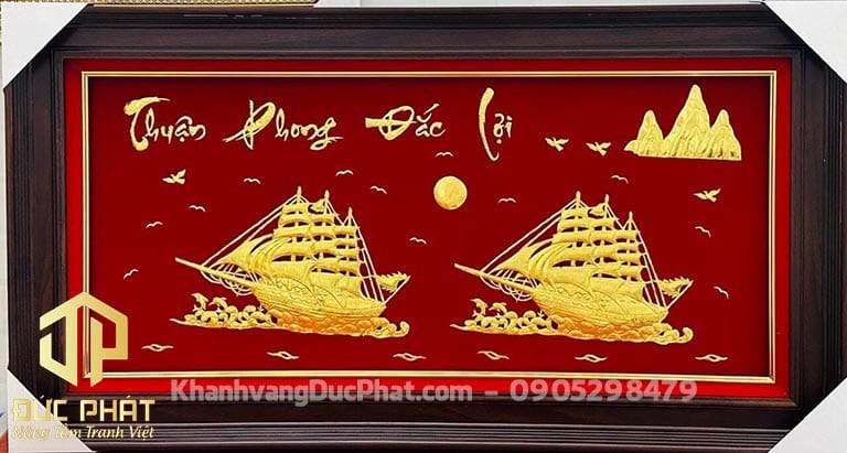tranh phong thủy quà tặng khai trương