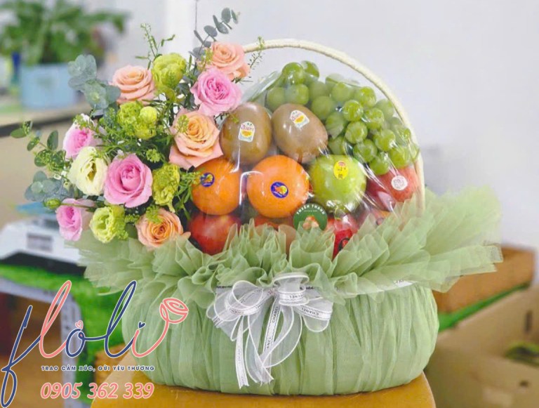 giỏ trái cây quà tặng sinh nhật nhân viên công ty