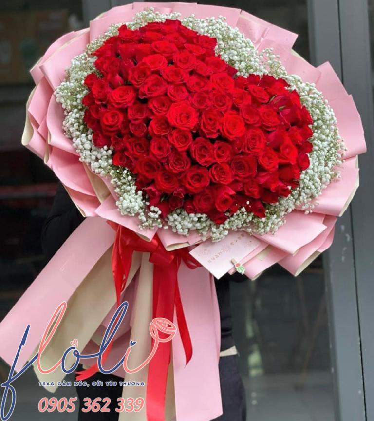 Hoa hồng nhung là món quà Valentine cho vợ lãng mạn