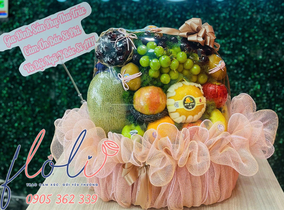 gio trai cay cam on bac si 3f