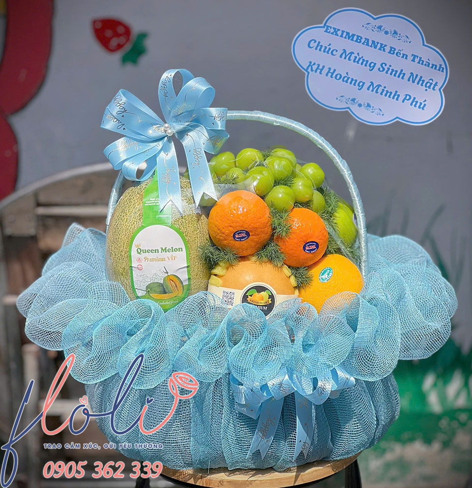 giỏ trái cây chúc mừng sinh nhật giá rẻ