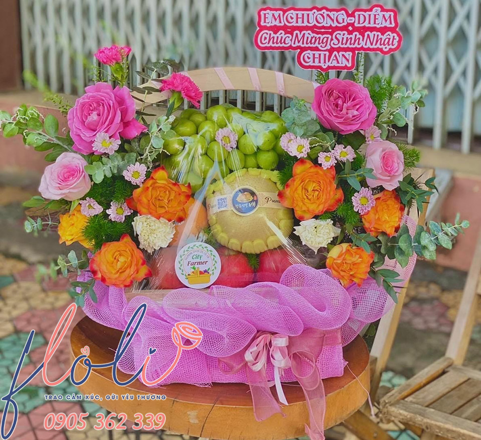 gio trai cay chuc mung sinh nhat sep