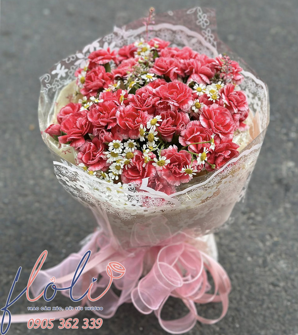 bó hoa Phăng đẹp