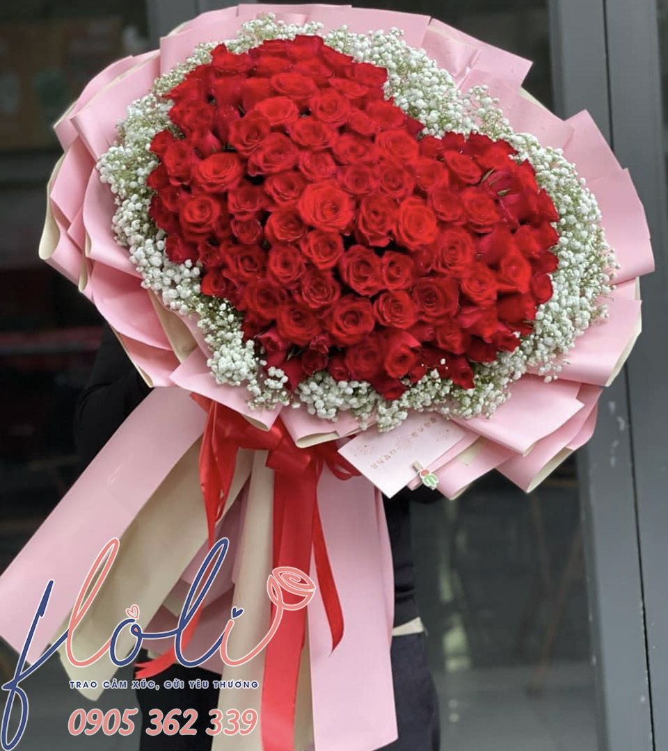 bó hoa tượng trưng cho tình yêu vĩnh cửu