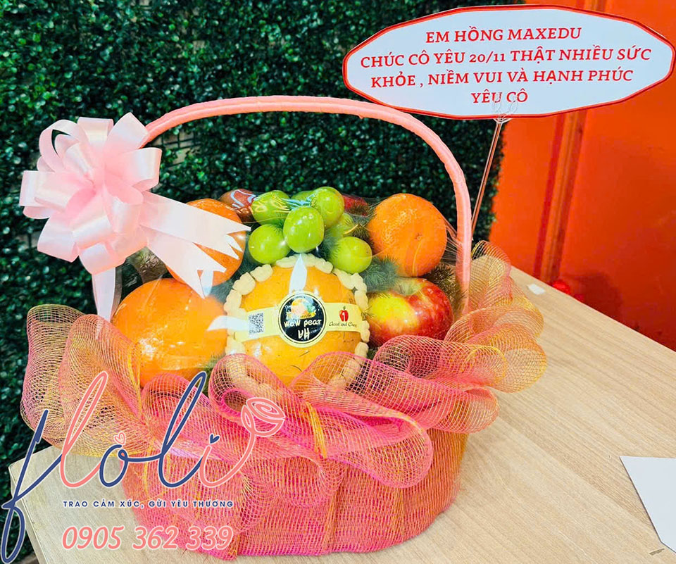 gio trai cay tang thay co ngay nha giao 20 11 9b