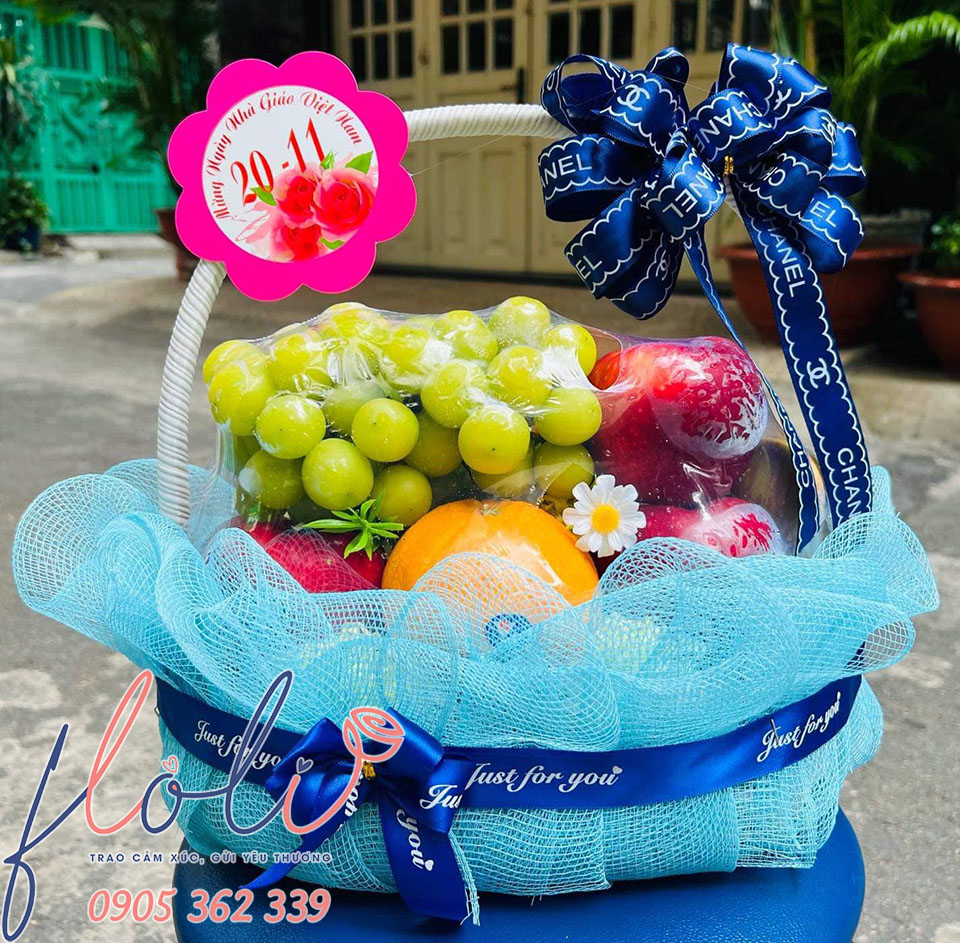 gio trai cay tang thay co giao 20 11 nha giao viet nam