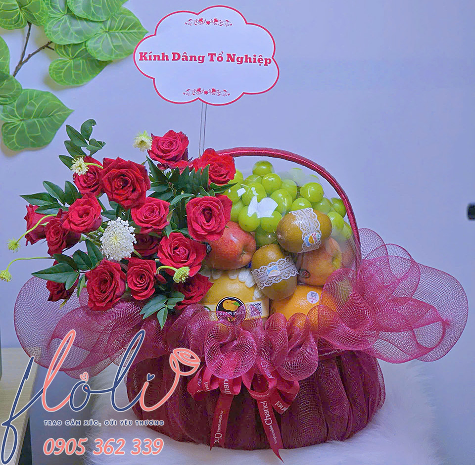 gio trai cay kinh dang to nghiep nganh san khau