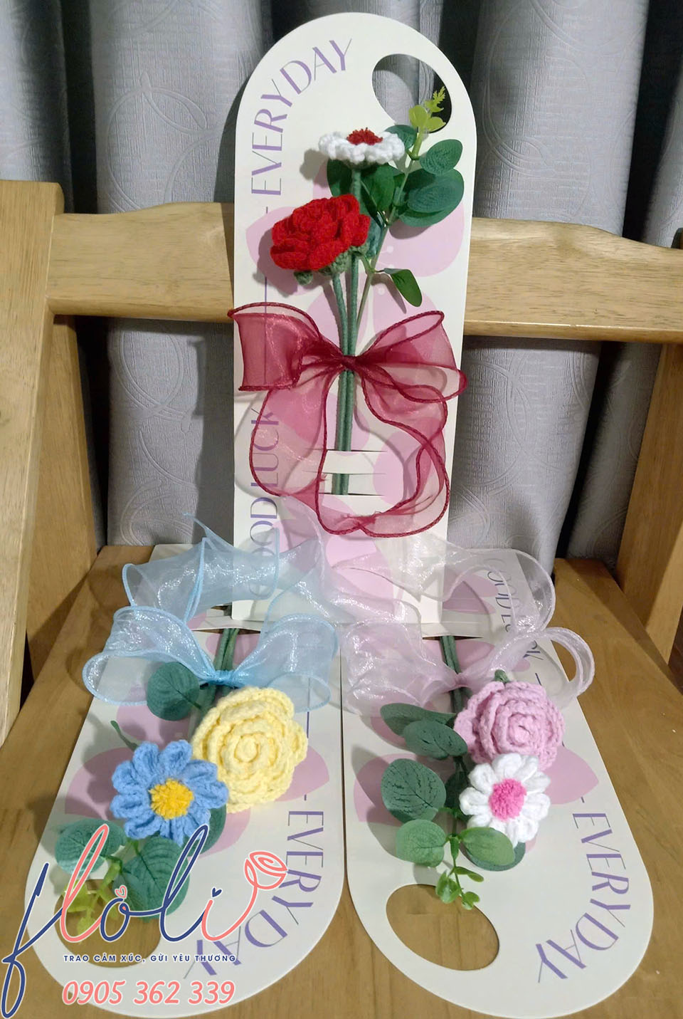 bo hoa len handmade dep doc dao