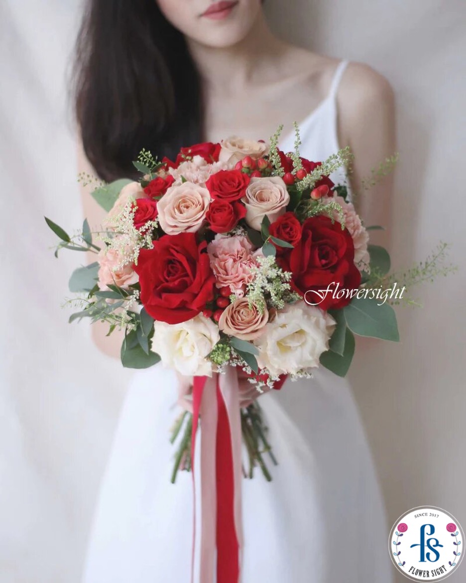 hoa cuoi cam tay flowersight 4