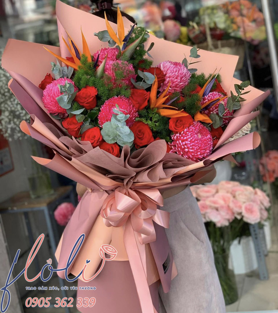 bo hoa huong hong ky niem bh808 1