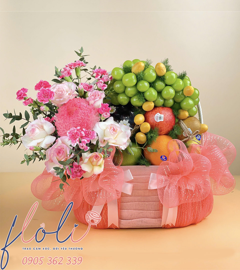 Giỏ Trái Cây Hy Vọng Xanh Tươi TC161