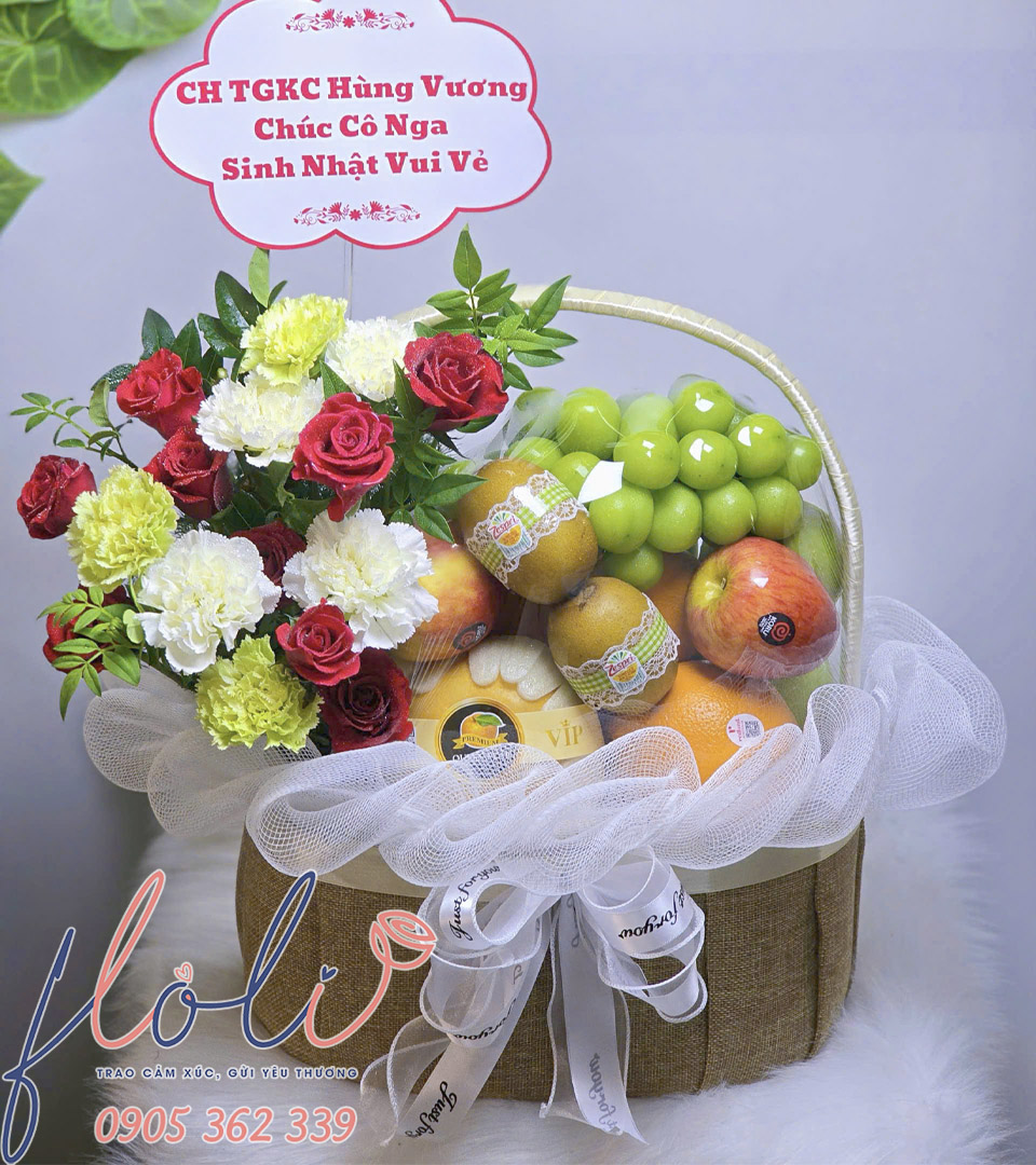 Giỏ Trái Cây Mừng Phú Quý TC138