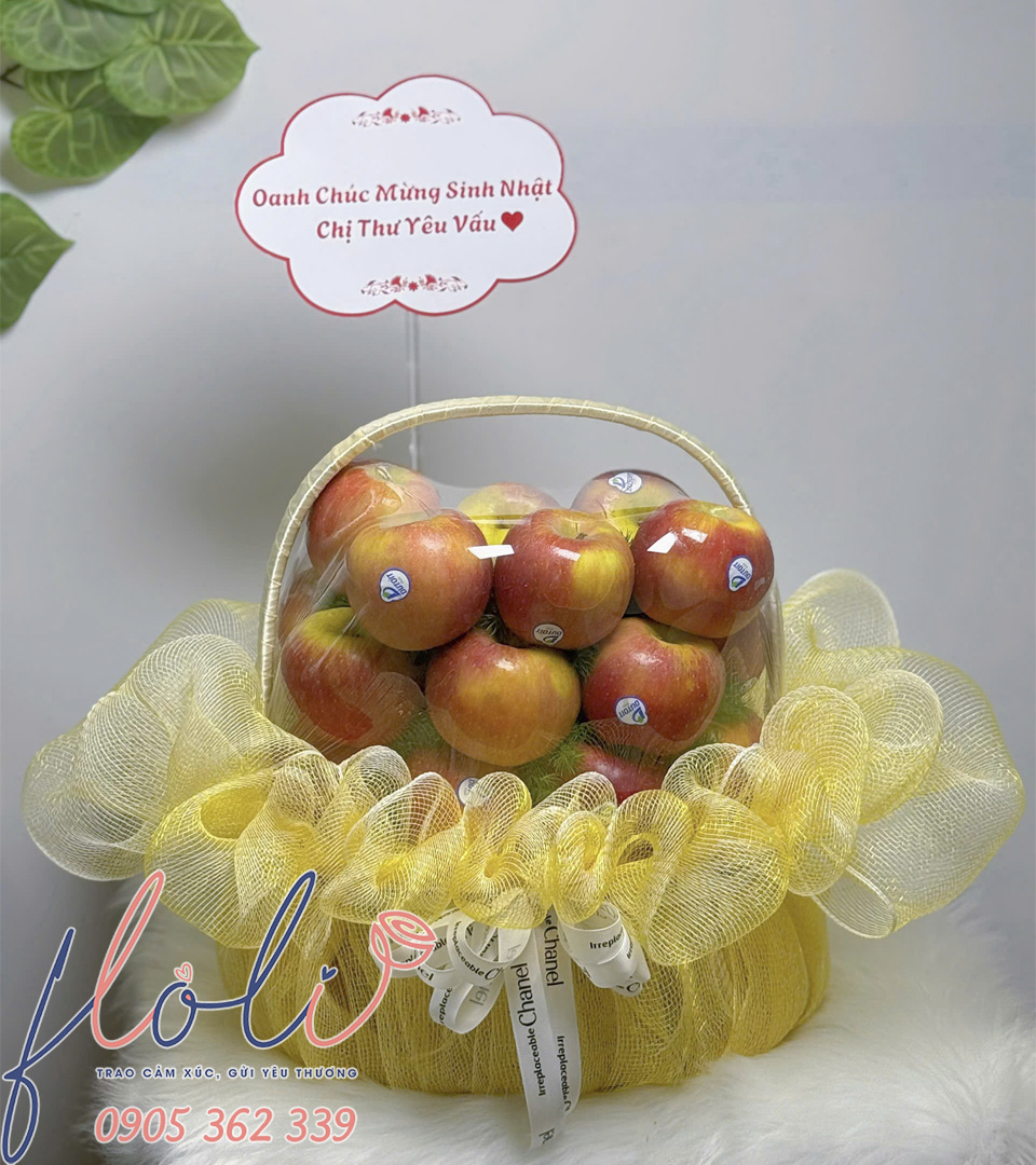 Giỏ Trái Cây Táo Ngọt Tình Thân TC808